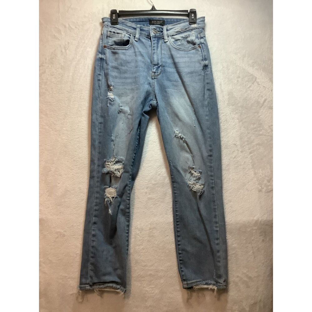 Judy Blue Classic Light Blue Straight Jeans